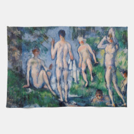 Paño De Cocina Paul Cezanne - Grupo de los Baños