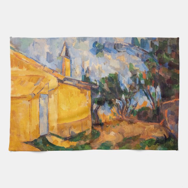 Paño De Cocina Paul Cezanne - Le Cabanon de Jourdan (Horizontal)