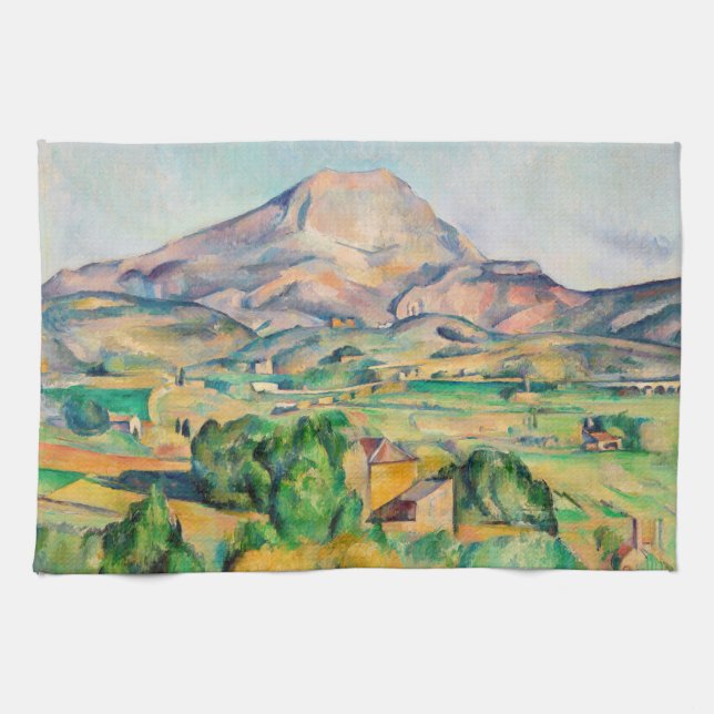 Paño De Cocina Paul Cezanne - Mont Sainte-Victoire (Horizontal)