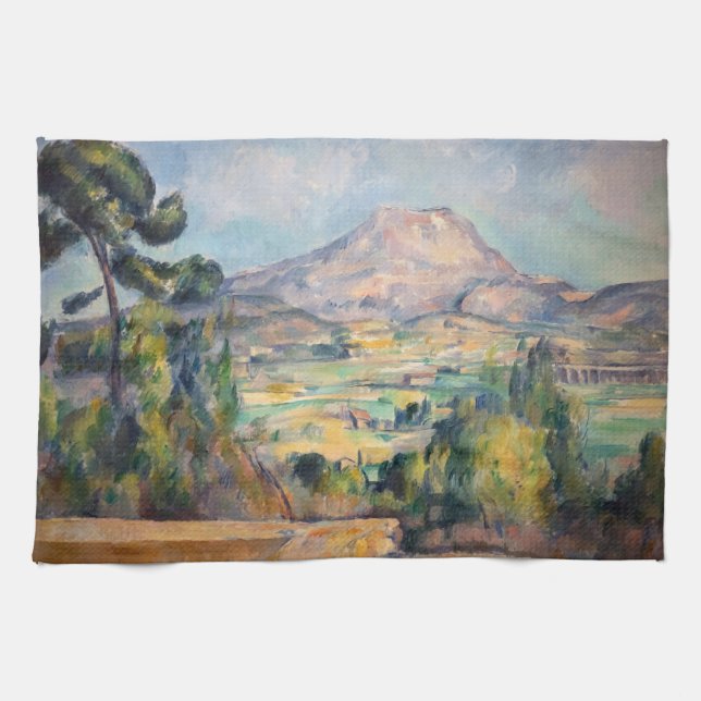 Paño De Cocina Paul Cezanne - Mont Sainte-Victoire (Horizontal)
