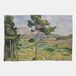Paño De Cocina Paul Cezanne - Mont Sainte-Victoire y Viaducto