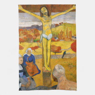Paño De Cocina Paul Gauguin - El Cristo amarillo