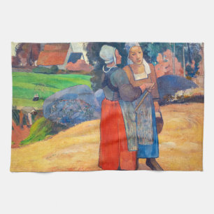 Paño De Cocina Paul Gauguin - Paysannes Breton