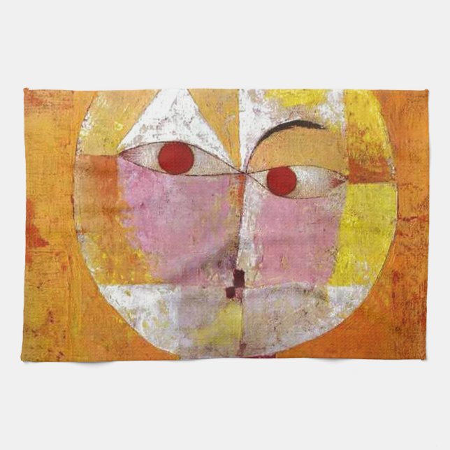 Paño De Cocina Paul Klee Senecio Painting (Horizontal)