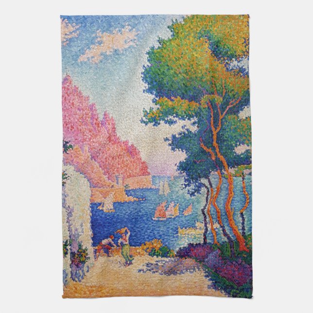 Paño De Cocina Paul Signac - Cabo de Noli (Vertical)