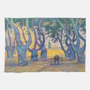 Paño De Cocina Paul Signac - Place des Lices, Saint-Tropez