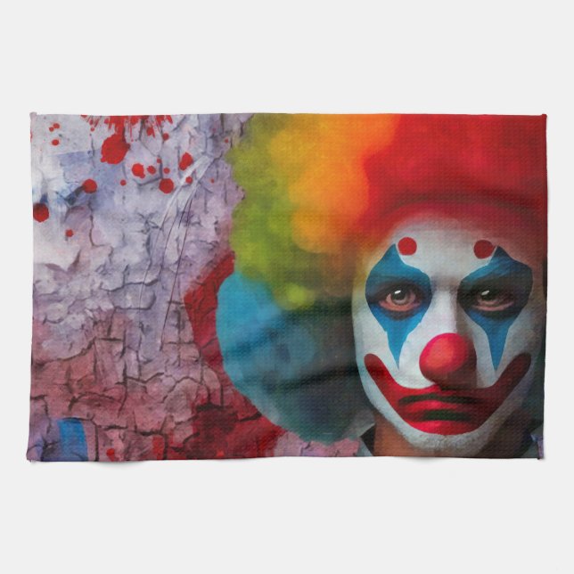 Paño De Cocina Payaso (Horizontal)