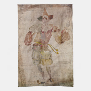 Paño De Cocina Payaso en el espejo