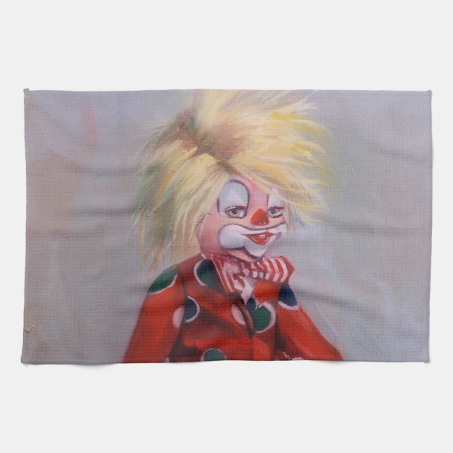 Paño De Cocina Payaso/Pallaso/Clown (Horizontal)