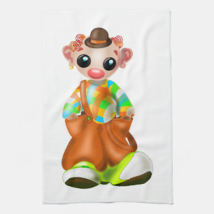 Paño De Cocina Payaso pequeño -