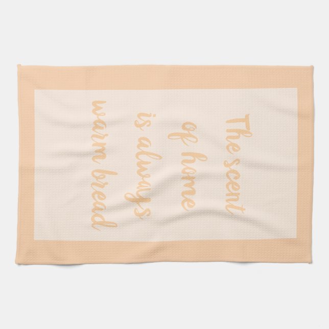 Paño De Cocina Peach - Blanco (Horizontal)