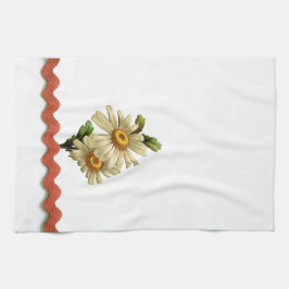 Paño De Cocina Peach Daisy