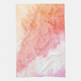 Paño De Cocina Peach Y Pink naranjas