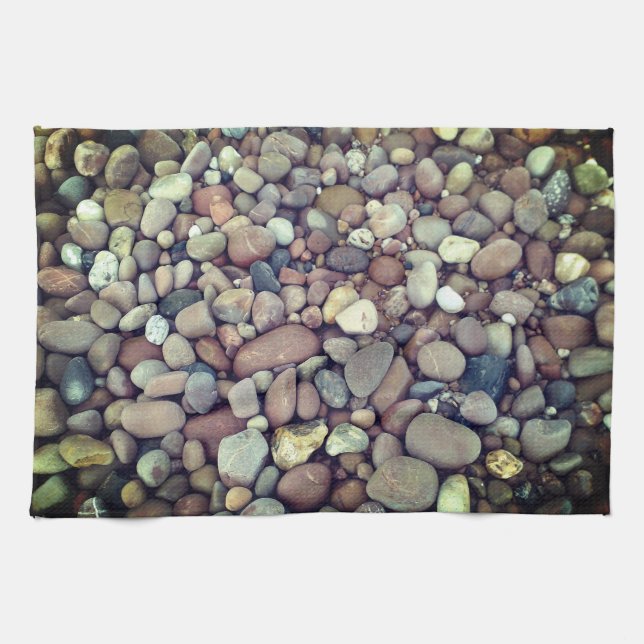 Paño De Cocina Pebbles Photo Tea Towel 40,6 cm x 61 cm (Horizontal)