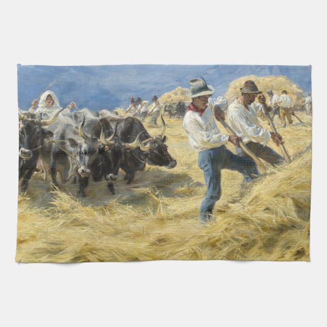 Paño De Cocina Peder Severin Kroyer - Amenazas en los Abruzos (Horizontal)