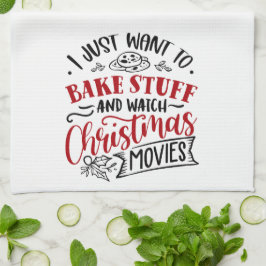 Paño De Cocina Películas de Bake Stuff Watch Navidades