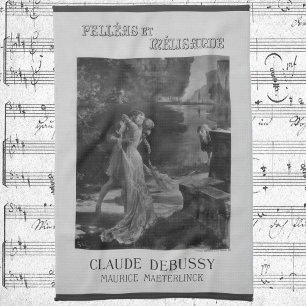 Paño De Cocina Pelleas y Melisande Opera, 1902