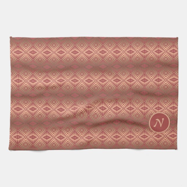 Paño De Cocina Pendiente geométrica abstracta al sudoeste (Horizontal)