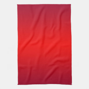 Paño De Cocina Pendiente roja nuclear - espacio en blanco de la
