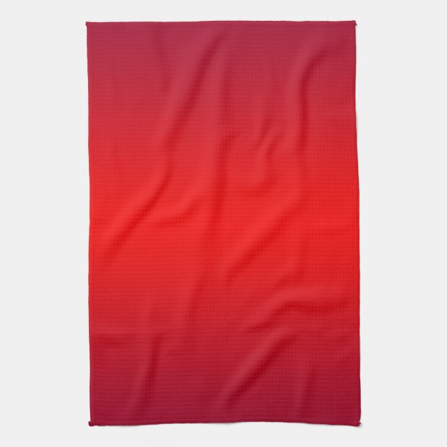 Paño De Cocina Pendiente roja nuclear - espacio en blanco de la (Vertical)