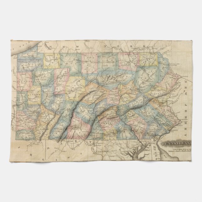 Paño De Cocina Pennsylvania 8 (Horizontal)