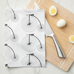 Paño De Cocina Penny Farthing Bicycle Design