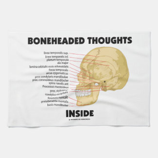 Paño De Cocina Pensamientos Boneheaded dentro