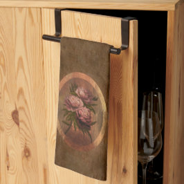 Paño De Cocina Peonías