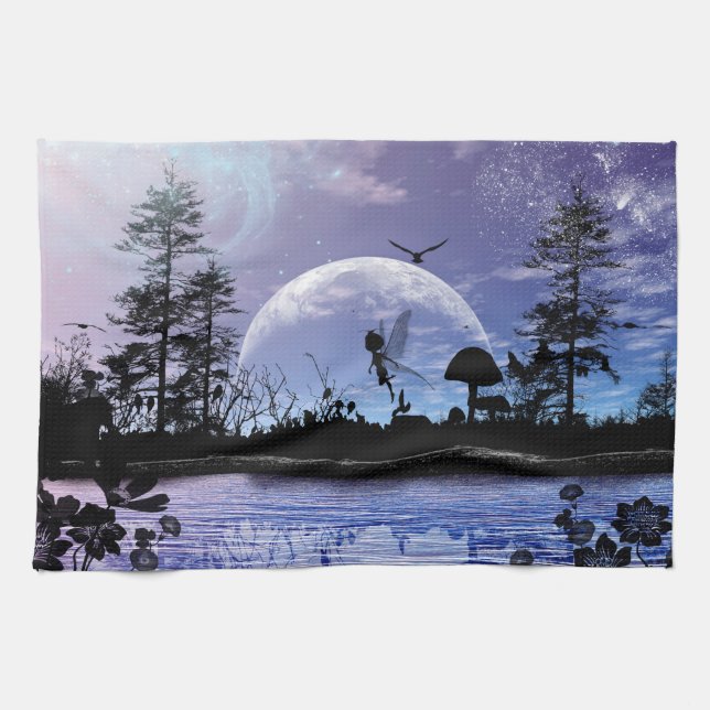 Paño De Cocina Pequeña hada (Horizontal)