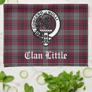 Paño De Cocina Pequeña insignia Escudo de clan escocés y Personal
