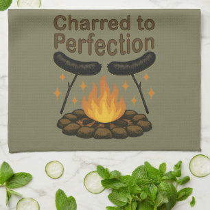 Paño De Cocina Perdido a la perfección, divertido perro caliente