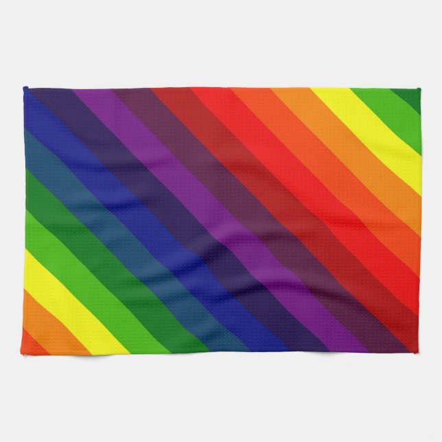 PAÑO DE COCINA ¡PERFECCIÓN DEL ARCO IRIS! ~ (Horizontal)