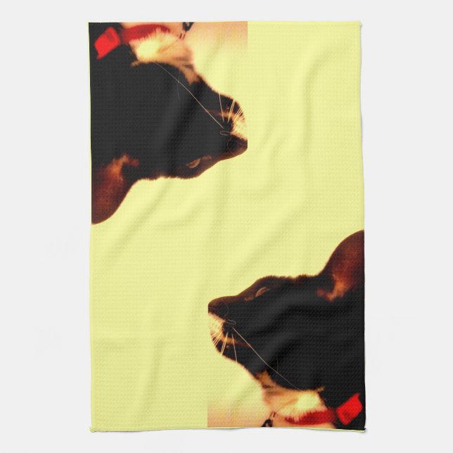 Paño De Cocina Perfil de Lucy (Vertical)