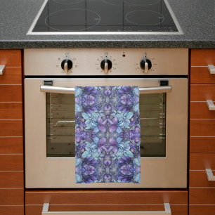 Paño De Cocina Periwinkle Garden