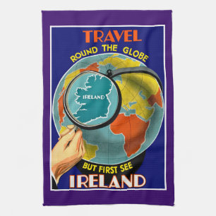Paño De Cocina ¡Pero Primero, Irlanda!
