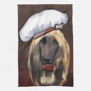 PAÑO DE COCINA PERRO AFGANO