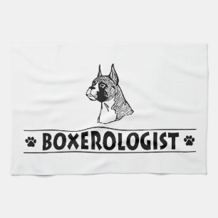 Paño De Cocina Perro BOXER humorístico