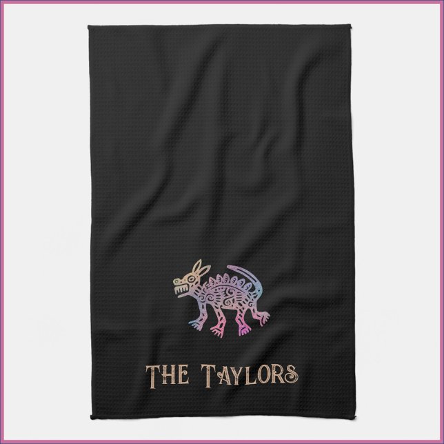 Paño De Cocina Perro de diseño azteca de Guay (Subido por el creador)