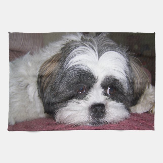 Paño De Cocina Perro de Shih Tzu (Horizontal)