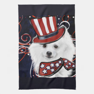 Paño De Cocina Perro Esquimal Americano