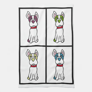 Paño De Cocina Perro lindo Dishtowel - Boston Terrier