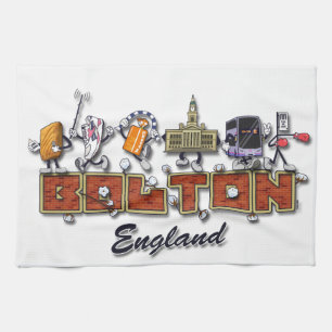 Paño De Cocina Personajes de dibujos animados de Bolton