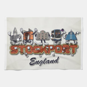 Paño De Cocina Personajes de dibujos animados de Stockport