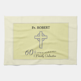 Paño De Cocina Personalice, 60 años del Grabado en relieve sacerd