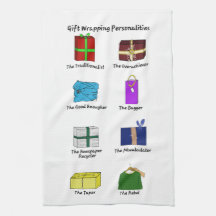 Personalidades de envolver regalos