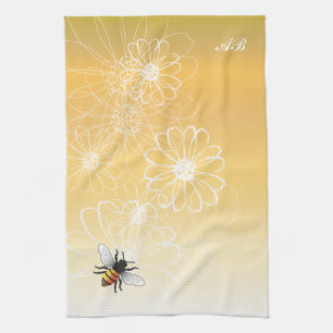 Paño De Cocina Personalizable: Abeja