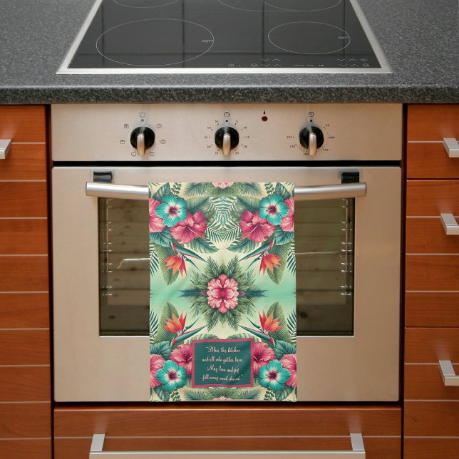 Paño De Cocina Personalizable Brillante Tropical (Subido por el creador)