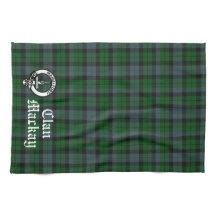 Personalizable Clan Mackay Escudo Badge & Tartan
