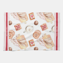 Paño De Cocina Personalizable de bollería dulce