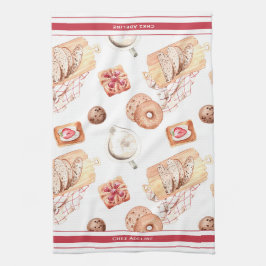 Paño De Cocina Personalizable de bollería dulce